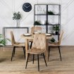 Mebel Elite Стілець Robin, бежевий, велюровий, ME.ROBIN/BZ/V/K - Home Club, Зображення 2
