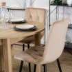 Mebel Elite Стілець Robin, бежевий, велюровий, ME.ROBIN/BZ/V/K - Home Club, Зображення 4
