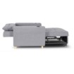 Mebel Elite Раскладной кресло Solor, серый, ME.SOLOR/P/T/FW - Home Club, изображение 5