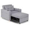 Mebel Elite Раскладной кресло Solor, серый, ME.SOLOR/P/T/FW - Home Club, изображение 8