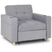 Mebel Elite Раскладной кресло Solor, серый, ME.SOLOR/P/T/FW - Home Club, изображение 9