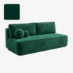 Mebel Elite Раскладной диван Arveto, зелёный, велюровый, COM.MONOM/MONOLITH37/SOF - Home Club, изображение 4