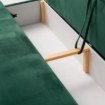 Mebel Elite Раскладной диван Arveto, зелёный, велюровый, COM.MONOM/MONOLITH37/SOF - Home Club, изображение 7