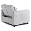 Mebel Elite Раскладной кресло Solor, серый, из вельвета, ME.SOLOR/P/CZ/SZTR/FW - Home Club, изображение 9