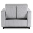 Mebel Elite Раскладной кресло Solor, серый, из вельвета, ME.SOLOR/P/CZ/SZTR/FW - Home Club, изображение 10