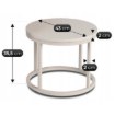 Mebel Elite Набор столиков Nelly «Кашмир», ME.NELLY/KASZ/L - Home Club, изображение 7