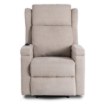 Mebel Elite Раскладной массажный кресло Sebastian, бежевый, ткань, ME.SEBASTIAN/BZ/T/FW - Home Club, изображение 4