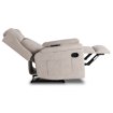 Mebel Elite Раскладной массажный кресло Sebastian, бежевый, ткань, ME.SEBASTIAN/BZ/T/FW - Home Club, изображение 8