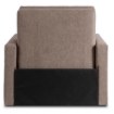 Mebel Elite Набор из 2 одноместных кресел-кроватей Milan 1, бежевого цвета, PPHUE.MAJA1/POLARIS4/Z2/FW - Home Club, изображение 6