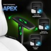 Mebel Elite Ігрове обертове крісло Apex, біле, ME.APEX/B/E/FO - Home Club, Зображення 5