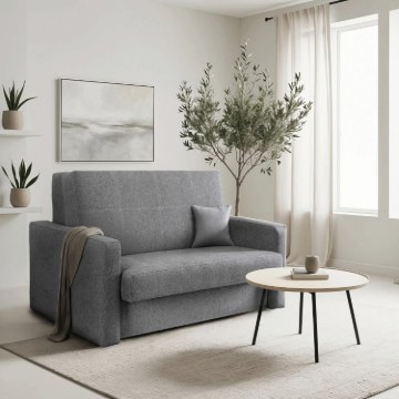 Mebel Elite Комплект из 2 двухместных кресел-кроватей Milan 2, серый, PPHUE.MAJA2/POLARIS19/Z2/FW - Home Club