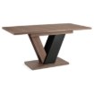 Mebel Elite Стол Clark, раскладной, 120–160 см, орех/чёрный, PM.DUBAJ/O/CZ/S - Home Club, изображение 5