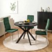 Mebel Elite Стул Molly, зеленый, велюровый, ME.MOLLY/Z/CH/V/K - Home Club, изображение 2