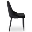 Mebel Elite Стул Bari, черный, велюровый, ME.BARI/CZ/V/K - Home Club, изображение 4