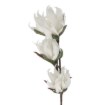 Garden Line Декоративный цветок — магнолия, 3 цветка, 96 см, белая, TER3174 - Home Club, изображение 3