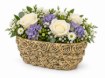 Chomik Цементовий Горщик З Трояндами — Золотий 22,5 × 13 × 10 См, DED0173 - Home Club