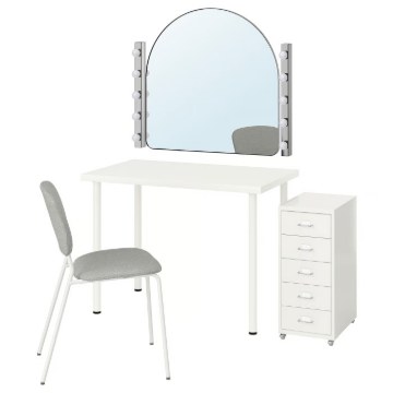 ИКЕА Письменный стол и стул LINNMON ЛИННМОН / VIHALS, 896.428.81 - Home Club