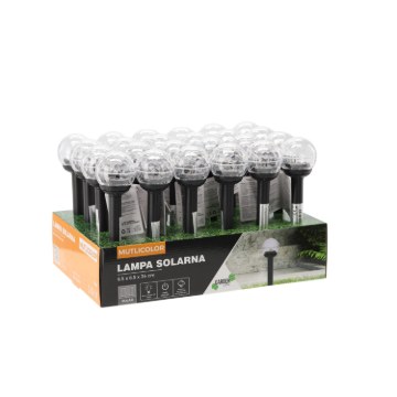 Garden Line Сонячна Лампа Multicolor 6,5 x 6,5 x 34 См, SOL9895 - Home Club