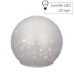 Chomik Скляна Гірлянда - Біла З Зірками Led 12 x 11 См, BOZ1839 - Home Club, Зображення 4
