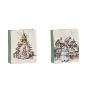 Chomik Сумка с рождественским рисунком «Frozen Christmas», 26 x 32 x 10 см, BAG0672 - Home Club