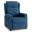 Mebel Elite Раскладной кресло Spencer, темно-синее, из вельвета, ME.SPENCER/GR/SZTR/FW - Home Club, изображение 3