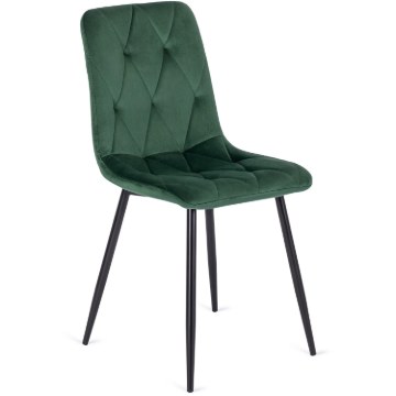 Mebel Elite Стілець Robin, зелений, велюровий, ME.ROBIN/Z/V/K - Home Club