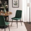 Mebel Elite Стілець Robin, зелений, велюровий, ME.ROBIN/Z/V/K - Home Club, Зображення 2