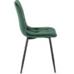 Mebel Elite Стілець Robin, зелений, велюровий, ME.ROBIN/Z/V/K - Home Club, Зображення 4