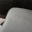 Mebel Elite Комплект: стіл Lukas 100–250 см, чорний, та 4 стільці Edrick, сірі, LUKAS/CZ/S/EDRICK/P/CZ/T/Z4/K - Home Club, Зображення 4