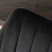 Mebel Elite Комплект: стіл Lukas 100–250 см, чорний, та 4 стільці Mumbai 2, чорні, LUKAS/CZ/S/MUMBAI/CZ/V/Z4/K - Home Club, Зображення 6
