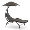 Mebel Elite Садовий шезлонг Carpa, сірий, ME.CARPA/P/T/OGR/LEZ - Home Club