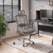 Mebel Elite Ергономічне обертове крісло Sky, сіре, ME.SKY/P/T/FO - Home Club, Зображення 2