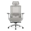 Mebel Elite Ергономічне обертове крісло Sky, сіре, ME.SKY/P/T/FO - Home Club, Зображення 3