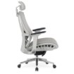 Mebel Elite Ергономічне обертове крісло Sky, сіре, ME.SKY/P/T/FO - Home Club, Зображення 4