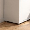 Forte Белый комод шириной 110 см, T2KK40-120 - Home Club, изображение 10