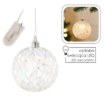 Chomik Скляна Прикраса Fi 10 Cm Led Підвісна Геометричний Взор, MAL2713 - Home Club