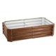 Garden Line Овочево-квіткова грядка 240 × 120 × 30 см, прямокутна, під дерево, ZAK7261 - Home Club