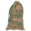 Chomik Подарочный Мешок Bożonar. 39 x 65 см, из джута, с различными узорами, IKA5251 - Home Club, изображение 2