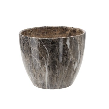 Chomik Керамический Чехол Для Горшка 25 × 25 × 21 См С Эффектом Мрамора, ELI19_9303 - Home Club