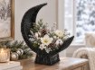 Chomik Черный Чехол В Форме Полумесяца 36 x 15 x 43 См, На Опоре, SIL0753 - Home Club, изображение 4