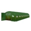 Garden Line 10-сегментний садовий тунель із плівки, зелений, 10 x 5 x 2 м, з дверима на петлях, TUN5108 - Home Club, Зображення 6