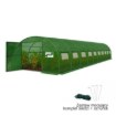 Garden Line 10-сегментний садовий тунель із плівки, зелений, 10 x 5 x 2 м, з дверима на петлях, TUN5108 - Home Club, Зображення 7