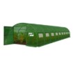 Garden Line 10-сегментний садовий тунель із плівки, зелений, 10 x 5 x 2 м, з дверима на петлях, TUN5108 - Home Club, Зображення 8