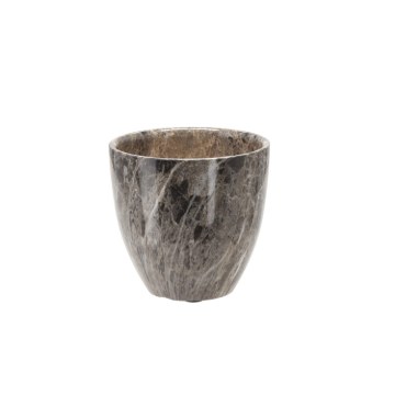 Chomik Керамический Чехол Для Горшка 16 × 16 × 15 См С Эффектом Мрамора, ELI19_9327 - Home Club