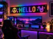 Chomik Світлодіодний панель Matrix 29,5 × 145 см, Bluetooth, 5 В, 4 А, PIX9600 - Home Club, Зображення 2