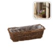 Chomik Плетеная обшивка для корзины, размеры 40 × 18 × 14 см, коричневого цвета, ILS08_8642 - Home Club, изображение 4