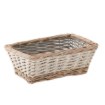 Chomik Плетеная оболочка для корзины, размеры 30 × 21 × 12 см, серого цвета, ILS8659 - Home Club