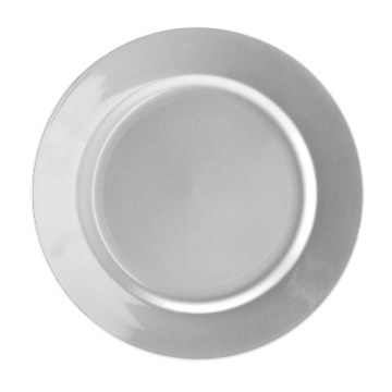 Chomik Кругла Підставка 33 x 33 x 2 См Срібна, VEN8526 - Home Club