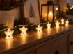 Chomik Световая гирлянда Led «Деревянные ангелы», 10 лампочек, на батарейках, LED4048 - Home Club, изображение 4