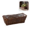 Chomik Плетеная обшивка для корзины, размеры 52 × 19 × 15 см, коричневого цвета, ILS08_8635 - Home Club, изображение 4